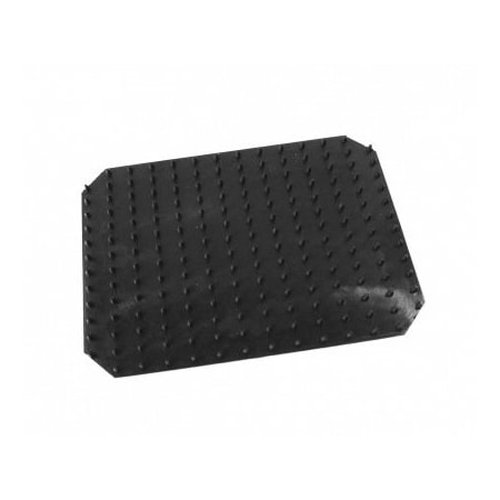 Dimpled Rubber Mat, 12x12